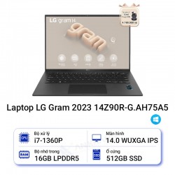 Laptop LG Gram 2023 14Z90R-G.AH75A5 (i7-1360P)