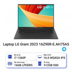 Laptop LG Gram 2023 16Z90R-E.AH75A5 (i7-1360P | VGA 4GB)