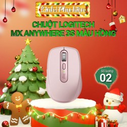 Chuột Logitech MX Anywhere 3S màu hồng