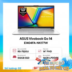 Laptop Asus Vivobook Go 14 E1404FA-NK177W