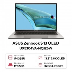 Laptop Asus Zenbook S 13 OLED UX5304VA-NQ126W
