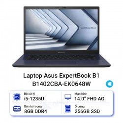 Laptop Asus ExpertBook B1 B1402CBA-EK0648W 