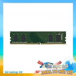 Ram PC Kingston 8GB DDR4 3200MHz D4-3200U22 1Rx8 UDIMM (KVR32N22S8/8)