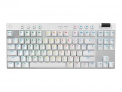 Bàn phím Gaming không dây Logitech G PRO X TKL Lightspeed Tactile Trắng