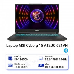 Laptop MSI Cyborg 15 A12UC 621VN