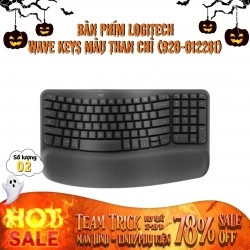 Bàn phím Logitech Wave Keys màu than chì (920-012281)