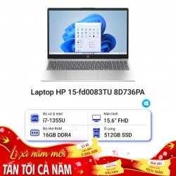 Laptop HP 15-fd0083TU 8D736PA