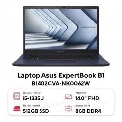 Laptop Asus ExpertBook B1 B1402CVA-NK0062W i5 8GB 512GB