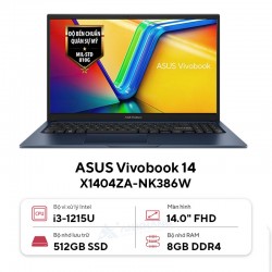 Laptop Asus Vivobook 14 X1404ZA-NK386W i3 8GB 512GB