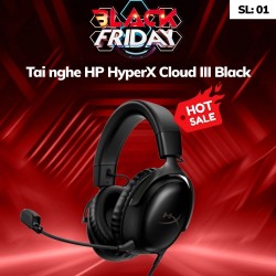 Tai nghe HP HyperX Cloud III Black 727A8AA