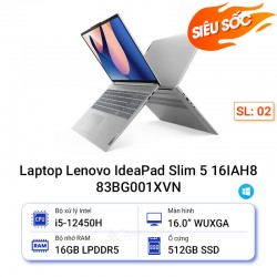 Laptop Lenovo IdeaPad Slim 5 16IAH8 83BG001XVN i5 12450H