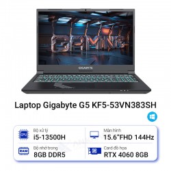 Laptop Gigabyte G5 KF5-53VN383SH (Intel Core i5-13500H | 8GB | 512GB | RTX 4060)