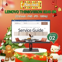 Màn hình máy tính Lenovo ThinkVision S24i-30 63DEKAR3WW