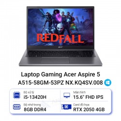 Laptop Gaming Acer Aspire 5 A515-58GM-53PZ NX.KQ4SV.008 (i5-13420H)
