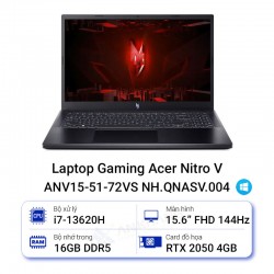 Laptop Gaming Acer Nitro V ANV15-51-72VS NH.QNASV.004