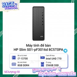Máy tính để bàn HP Slim S01-pF3016d 8C5T0PA
