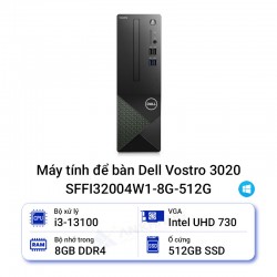 Máy tính để bàn Dell Vostro 3020 SFFI32004W1-8G-512G