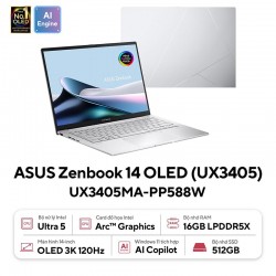 Laptop ASUS Zenbook 14 OLED UX3405MA-PP588W