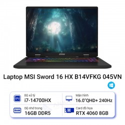 Laptop MSI Sword 16 HX B14VFKG 045VN