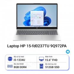 Laptop HP 15-fd0237TU 9Q972PA