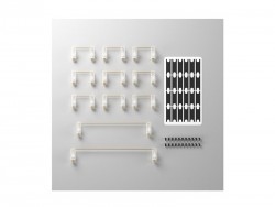 Stab bàn phím cơ AKKO Screw-in PCB Mount Clear