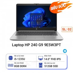 Laptop HP 240 G9 9E5W3PT
