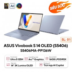 Laptop ASUS Vivobook S 14 OLED S5406MA-PP136W