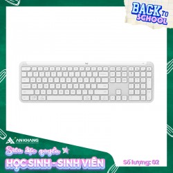 Bàn phím không dây Logitech Signature K950 Trắng (Off-white)