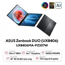 Laptop ASUS Zenbook DUO UX8406MA-PZ307W (2024) 