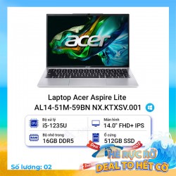Laptop Acer Aspire Lite AL14-51M-59BN NX.KTXSV.001