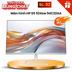 Màn hình HP S5 524sw 94C22AA FHD 23.8 inch - Màu trắng