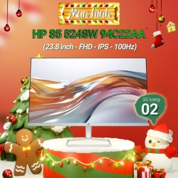 Màn hình HP S5 524sw 94C22AA FHD 23.8 inch - Màu trắng