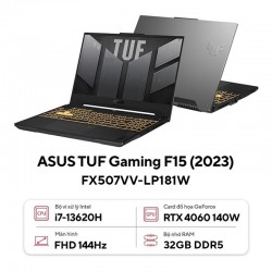 Laptop Asus TUF Gaming F15 FX507VV-LP181W