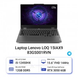 Laptop Lenovo LOQ 15IAX9 83GS001RVN