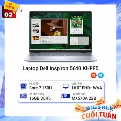 Laptop Dell Inspiron 5640 KHPF5 (i7-150U)