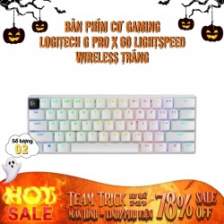 Bàn phím cơ Gaming Logitech G Pro X 60 LightSpeed Wireless Trắng