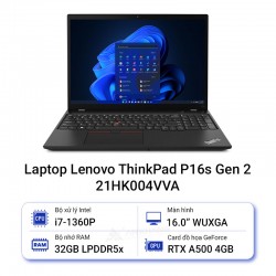 Laptop Lenovo ThinkPad P16s Gen 2 21HK004VVA