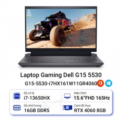 Laptop Dell Gaming G15 5530 G15-5530-i7HX161W11GR4060