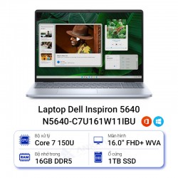 Laptop Dell Inspiron 5640 N5640-C7U161W11IBU