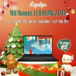Laptop MSI Modern 14 H D13MG 217VN