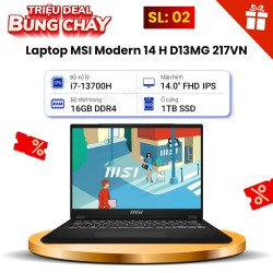 Laptop MSI Modern 14 H D13MG 217VN