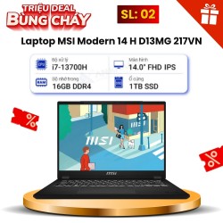 Laptop MSI Modern 14 H D13MG 217VN