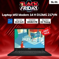 Laptop MSI Modern 14 H D13MG 217VN