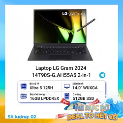 Laptop LG Gram 2024 14T90S-G.AH55A5 2-in-1