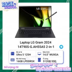 Laptop LG Gram 2024 14T90S-G.AH55A5 2-in-1
