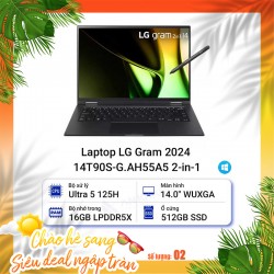 Laptop LG Gram 2024 14T90S-G.AH55A5 2-in-1