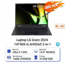 Laptop LG Gram 2024 14T90S-G.AH55A5 2-in-1