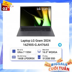 Laptop LG Gram 2024 16Z90S-G.AH76A5