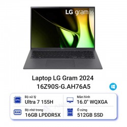 Laptop LG Gram 2024 16Z90S-G.AH76A5