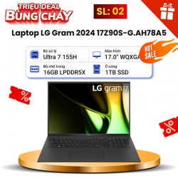 Laptop LG Gram 2024 17Z90S-G.AH78A5